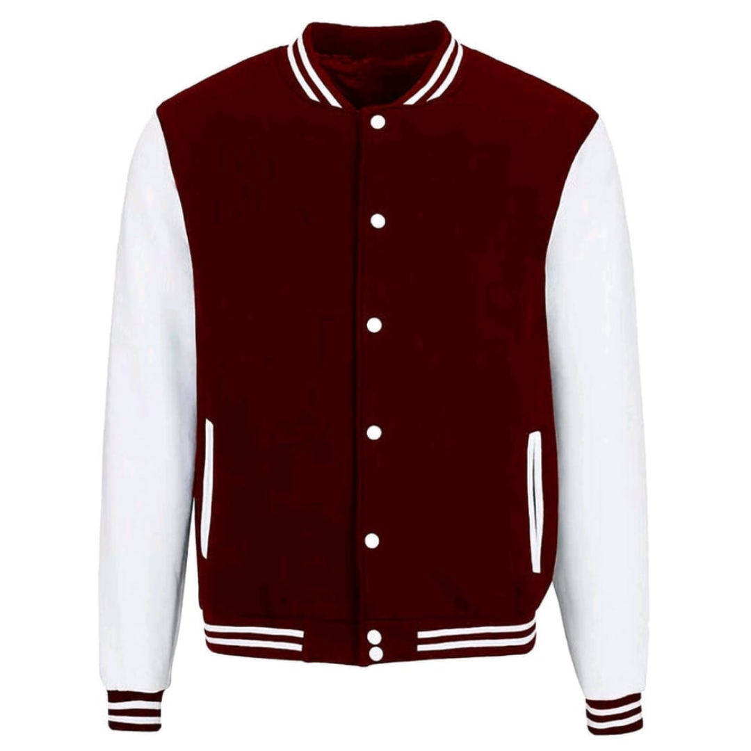 MAROON VARSITY JACKET