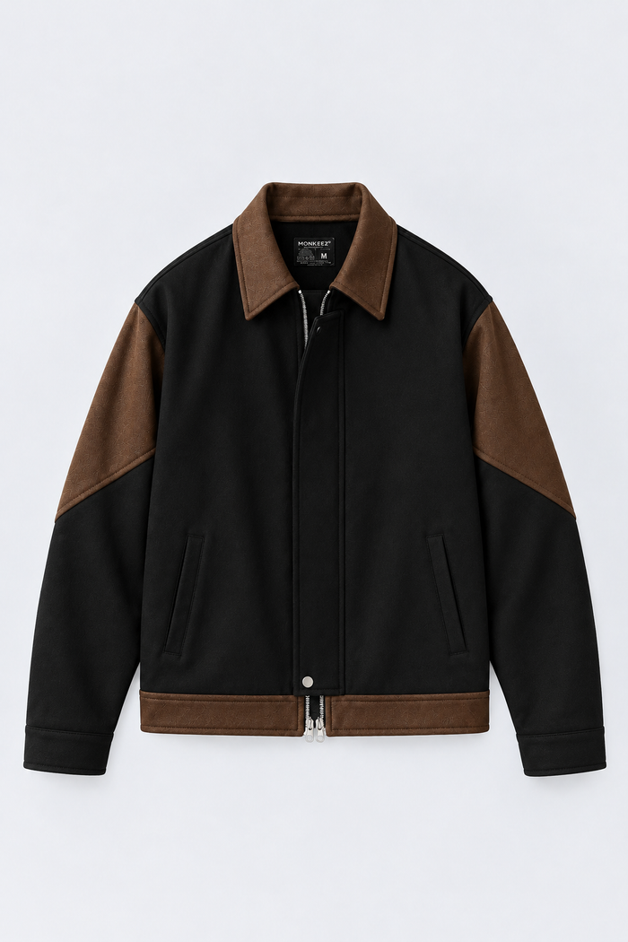 LEGACY KOREAN COLORBLOCK JACKET | BLACK | UNISEX