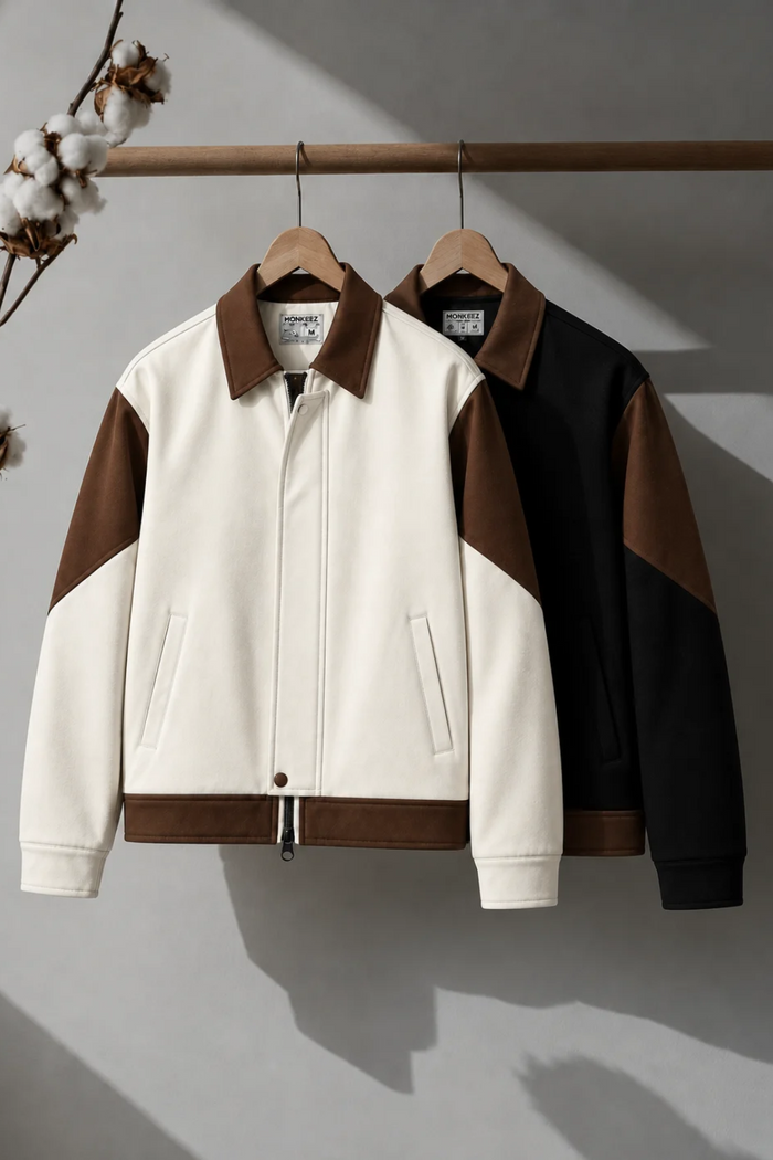 COMBO OF 2 | LEGACY KOREAN COLORBLOCK JACKET | UNISEX