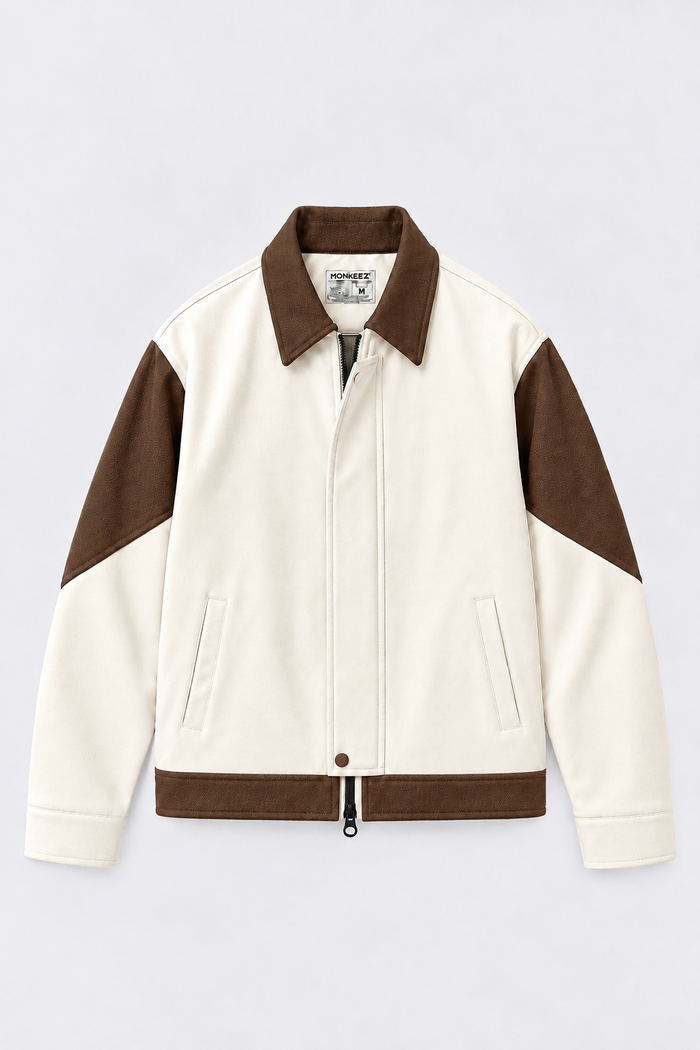 LEGACY KOREAN COLORBLOCK JACKET | BROWN | UNISEX