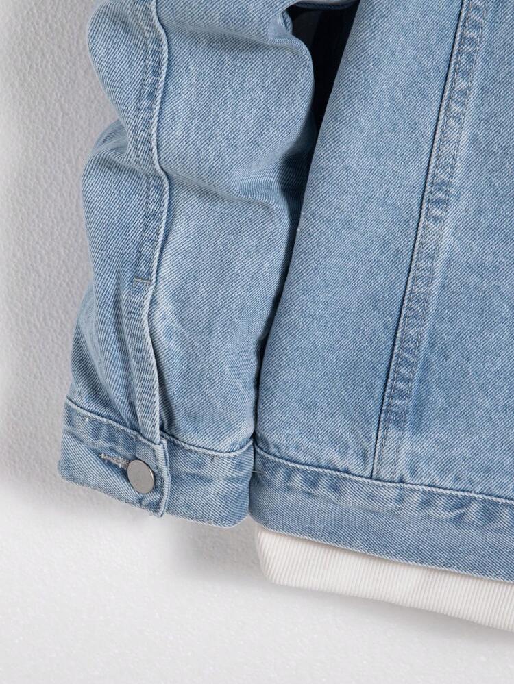 LIGHT BLUE DENIM JACKET - UNISEX