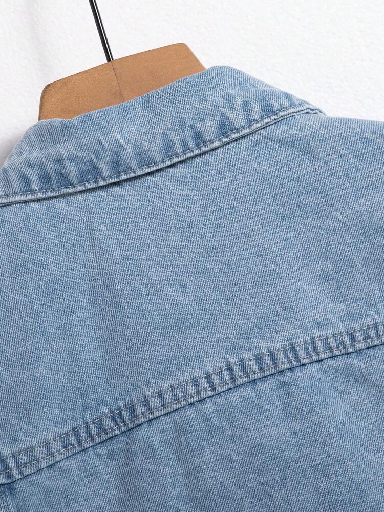 LIGHT BLUE DENIM JACKET - UNISEX