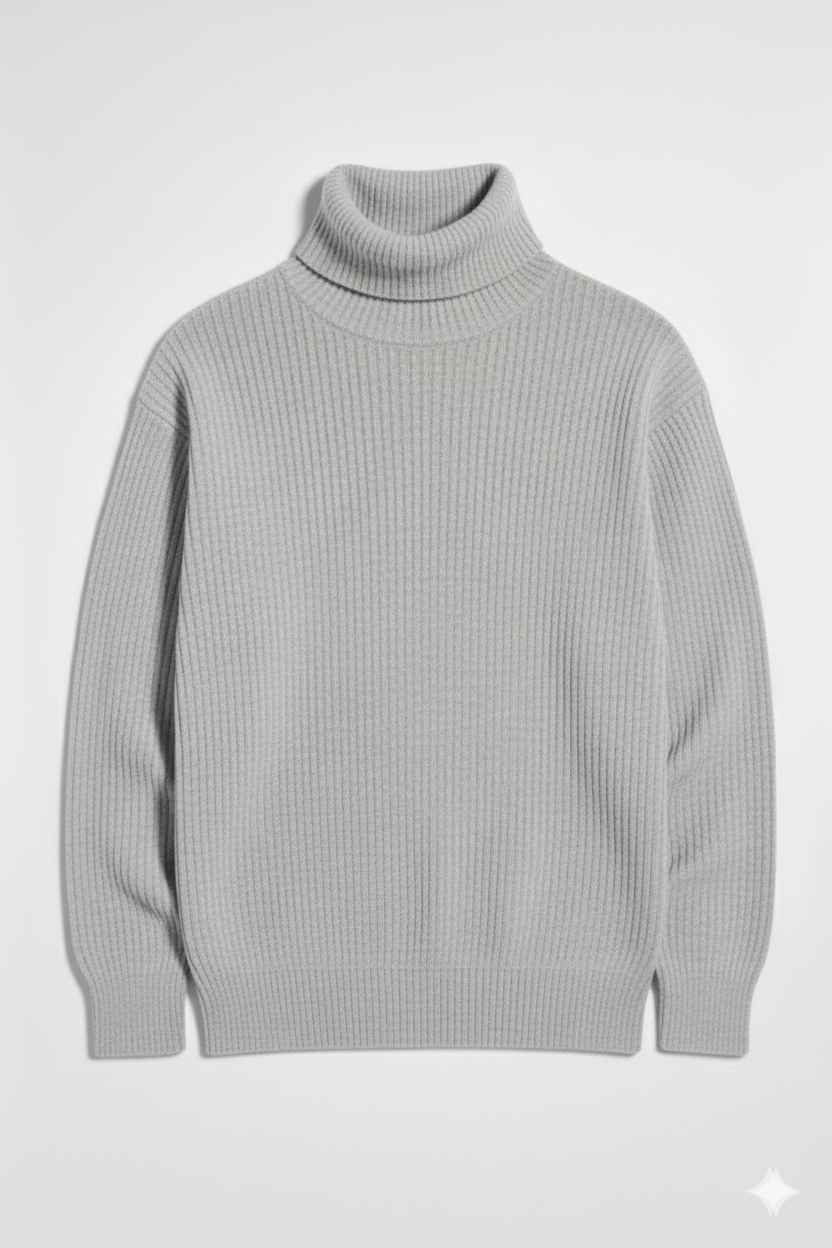 PACK OF 3 NAVY BLUE , OLIVE & HYDER RIBBED & BOTTOM HIGHNECK