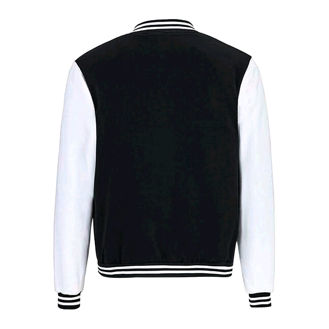 BLACK AWESOME 99 VARSITY JACKET