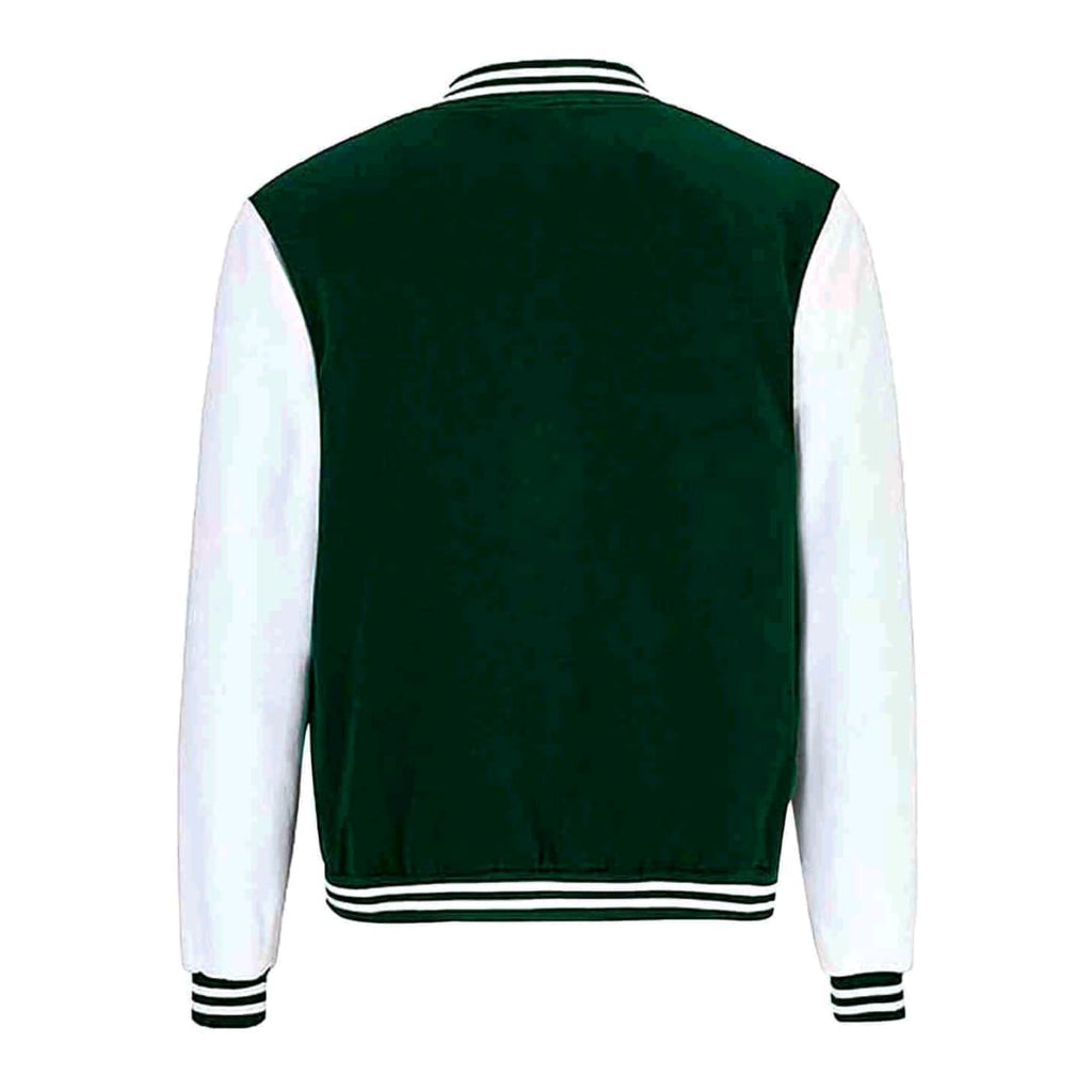 White Patch Varsity Jacket