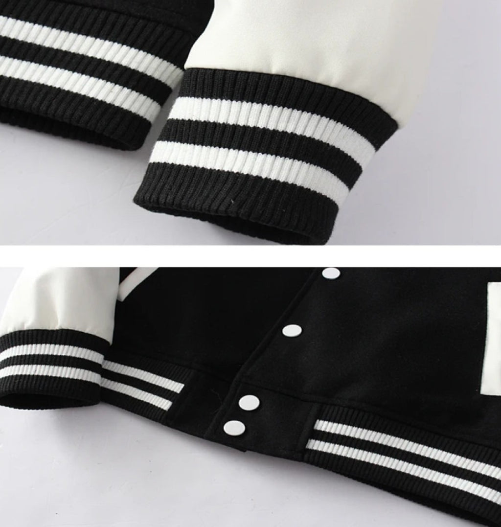 Black Varsity Jacket
