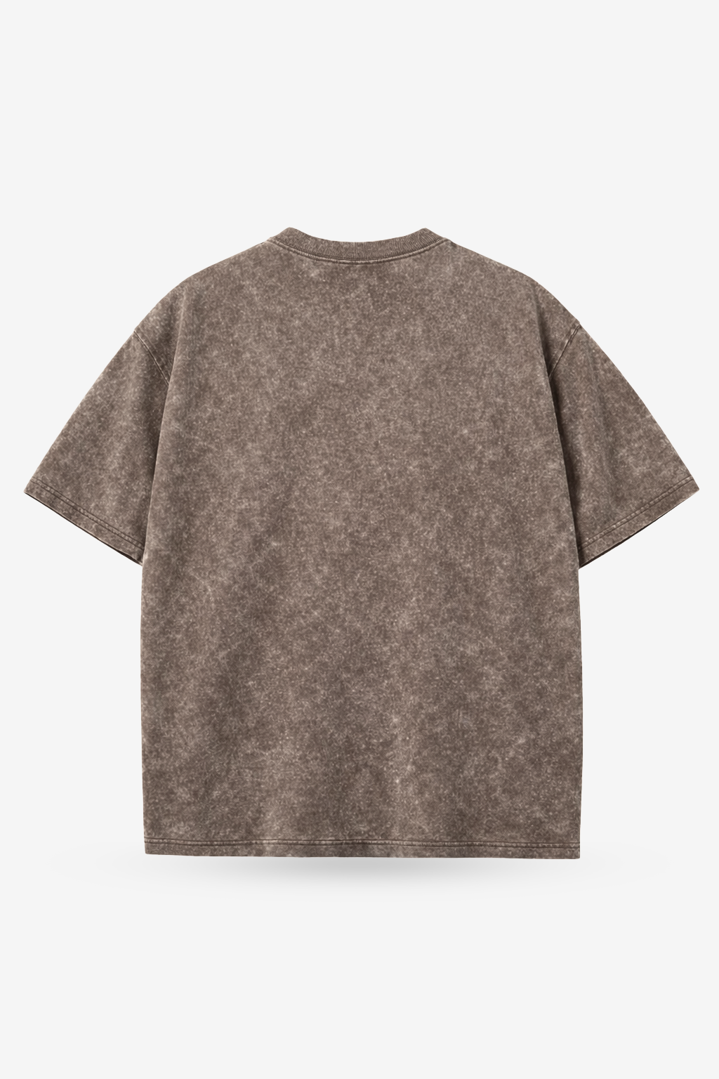 Acid Wash Oversized Tee - Dusty Mocha - Unisex