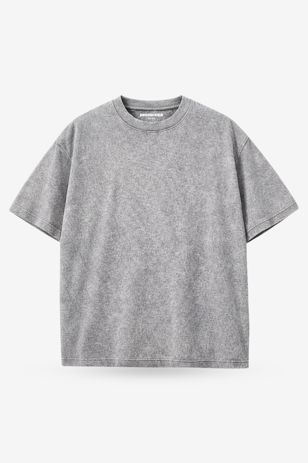 Acid Wash Oversized Tee - Hyder Grey - Unisex