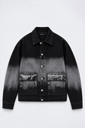 MIDNIGHT REBEL FADED DENIM JACKET | CHARCOAL | UNISEX