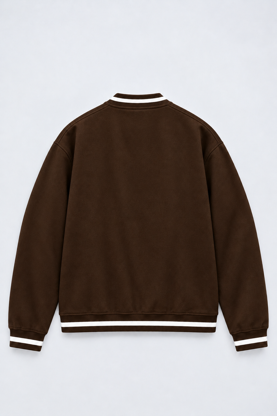 THEORY 99 GRAPHIC | V-NECK VARSITY SWEATSHIRT | BROWN | UNISEX