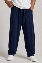 Nightflow Baggy Gripped Lycra Trouser - Navy Blue - Unisex