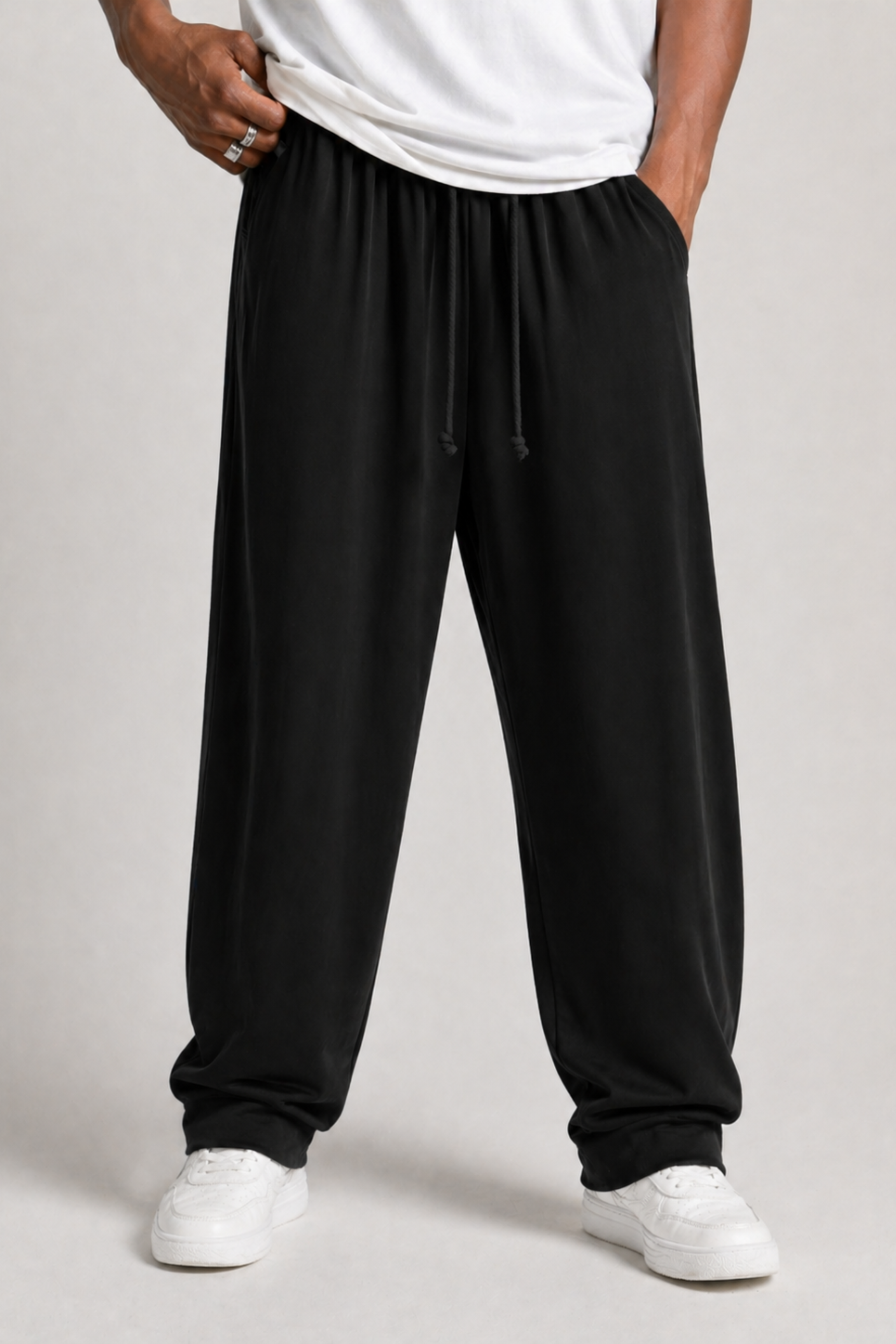 Nightflow Baggy Gripped Lycra Trouser - Black - Unisex