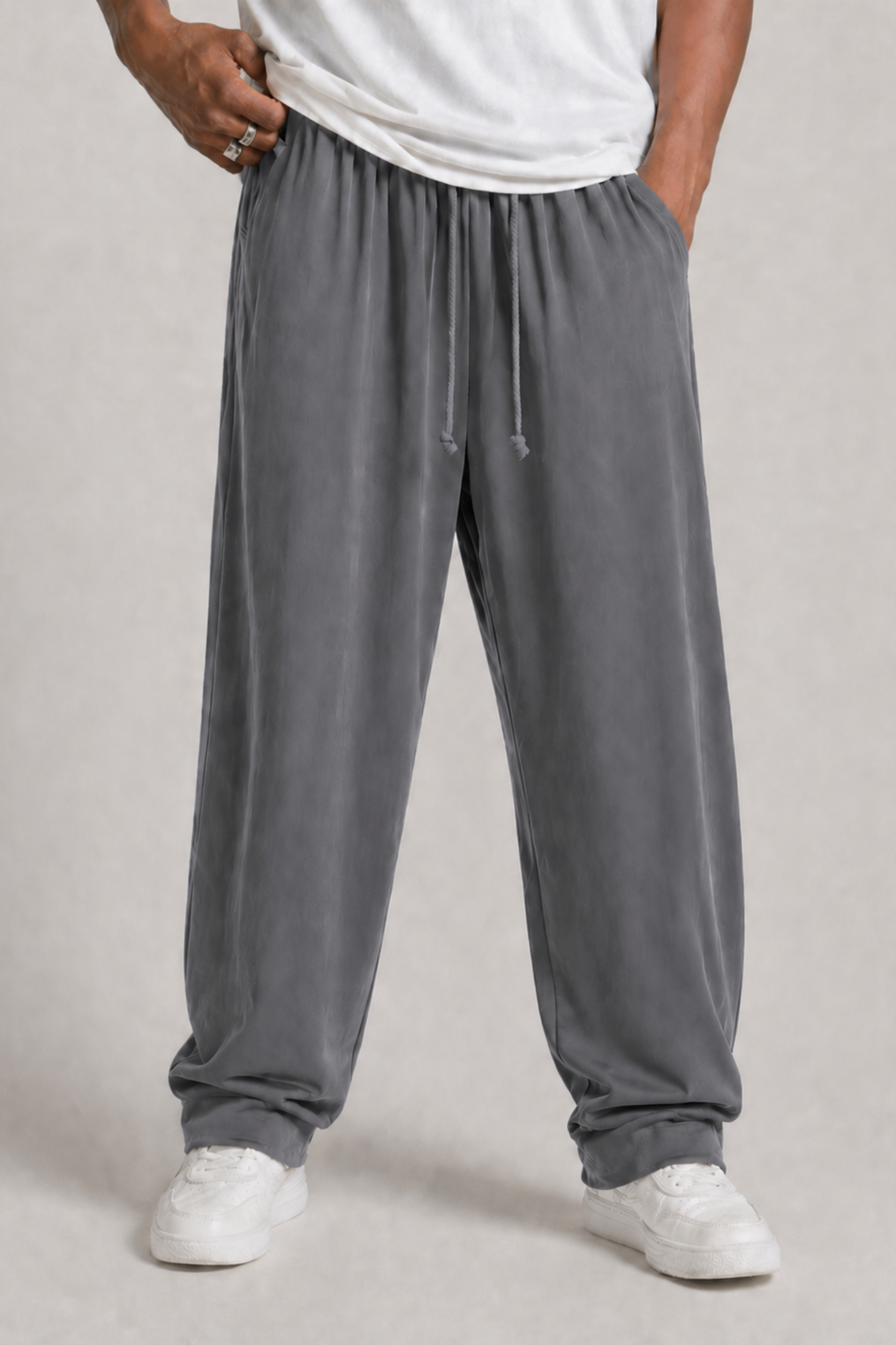 Nightflow Baggy Gripped Lycra Trouser - Hyder Grey - Unisex