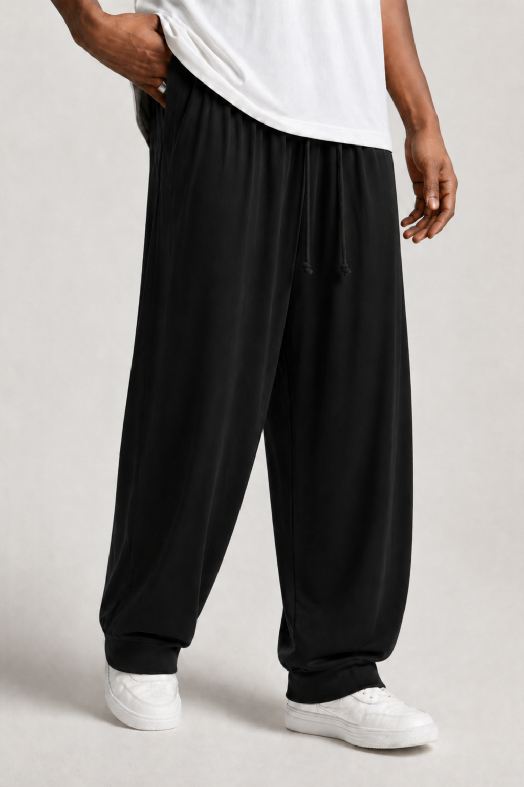 Nightflow Baggy Gripped Lycra Trouser - Black - Unisex