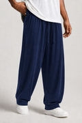 Nightflow Baggy Gripped Lycra Trouser - Navy Blue - Unisex
