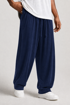 Nightflow Baggy Gripped Lycra Trouser - Navy Blue - Unisex