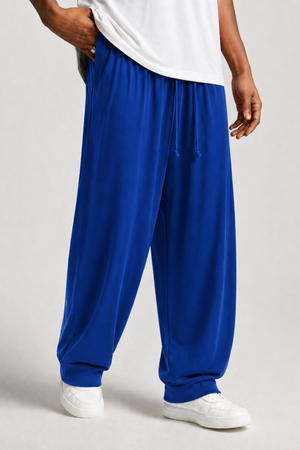 Nightflow Baggy Gripped Lycra Trouser - Royal Blue - Unisex