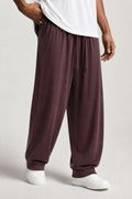 Nightflow Baggy Gripped Lycra Trouser - Maroon - Unisex