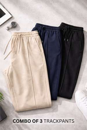 Combo Of 3 CenterLine Baggy Trackpant - UNISEX