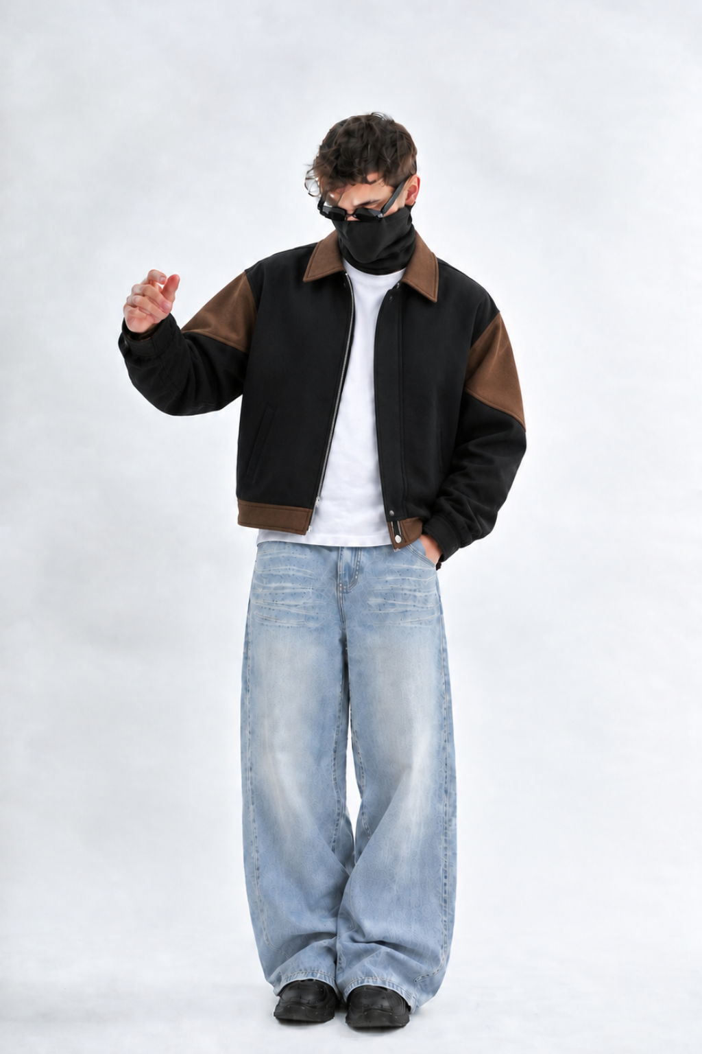 LEGACY KOREAN COLORBLOCK JACKET | BLACK | UNISEX