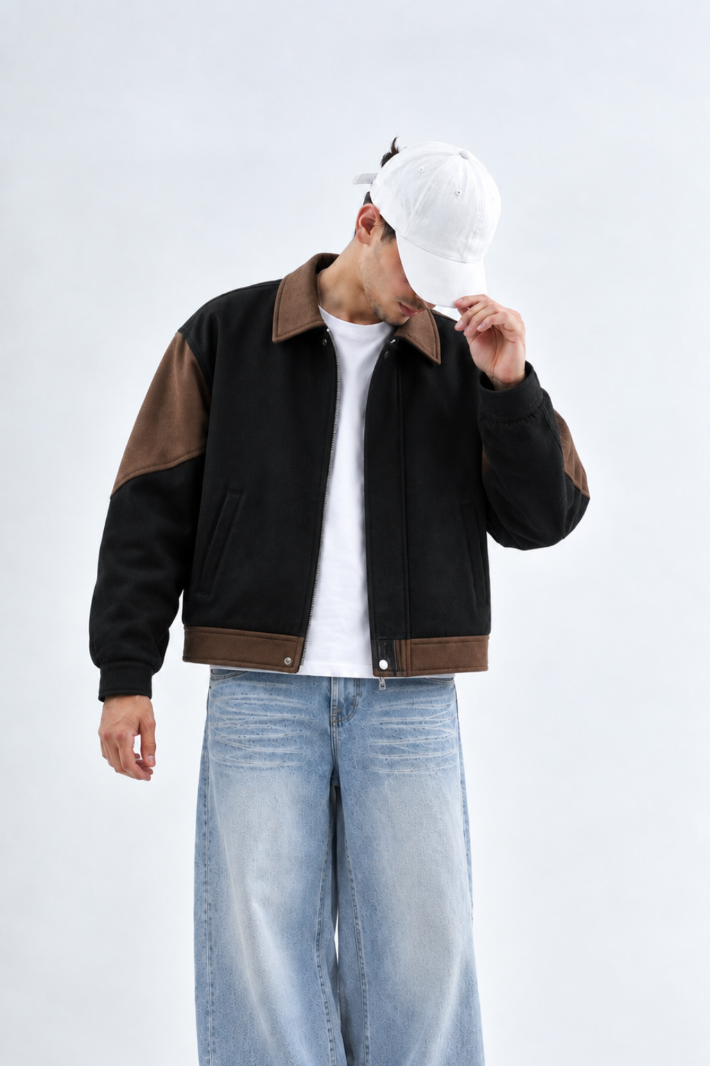 LEGACY KOREAN COLORBLOCK JACKET | BLACK | UNISEX