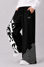 WIDE LEG TROUSER | CODE - BLACK | UNISEX