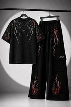 BLOODY VESSELS GRAPHIC CO-ORD SET - UNISEX