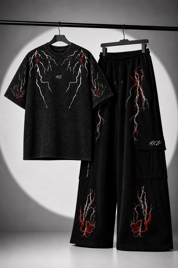 BLOODY VESSELS GRAPHIC CO-ORD SET - UNISEX