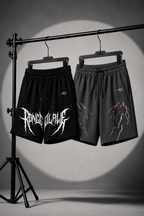 COMBO OF 2 GRAPHIC JERSEY SHORTS