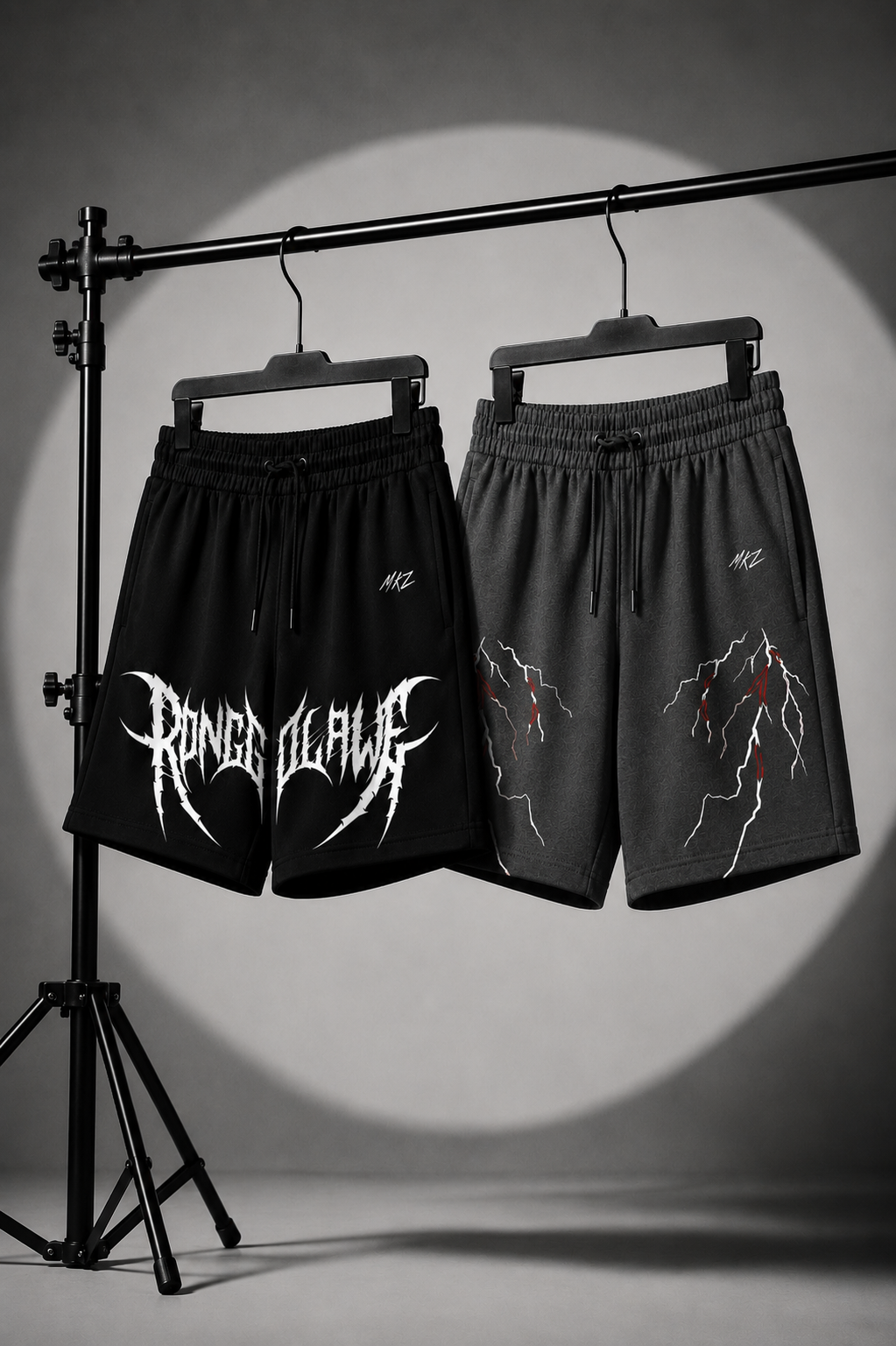 COMBO OF 2 GRAPHIC JERSEY SHORTS