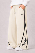 WIDE LEG PARALLEL TROUSER | BLADED - CREAM | UNISEX | MINOR FAULT