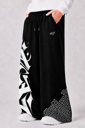 WIDE LEG TROUSER | CODE - BLACK | UNISEX