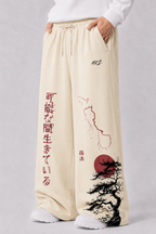 CO-ORD SET | JAPANESE AKAI SUN GRAPHIC | UNISEX