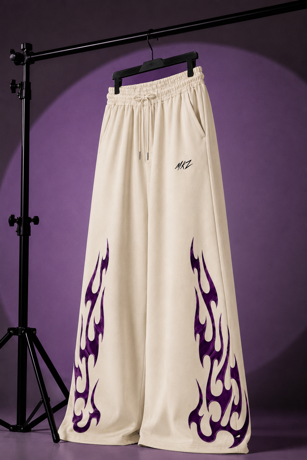 ROYAL FLAME TROUSER - CREAM | UNISEX