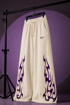 ROYAL FLAME TROUSER - CREAM | UNISEX