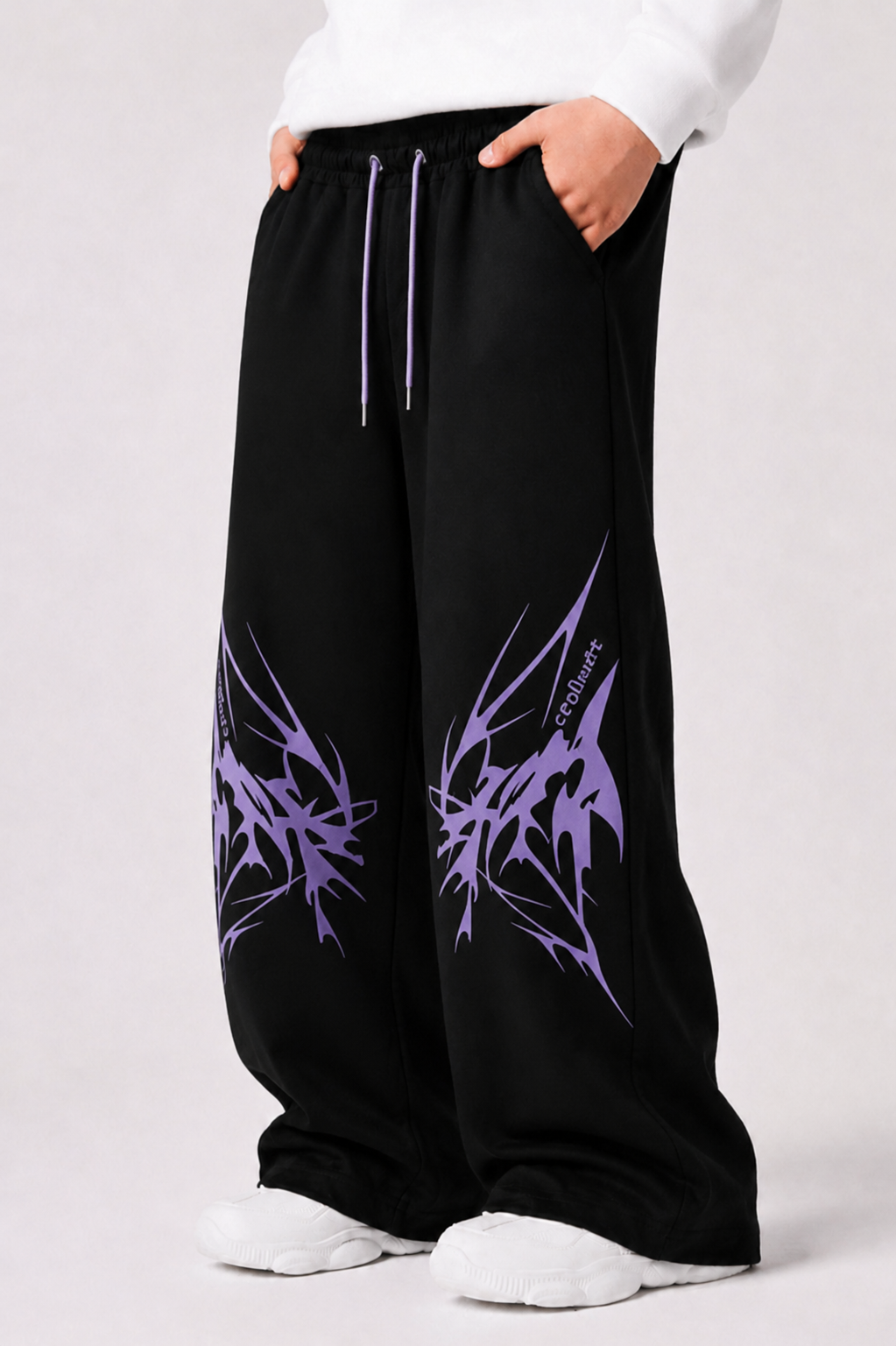 COMBO OF 2 GRAPHIC WIDE TROUSER | UNISEX