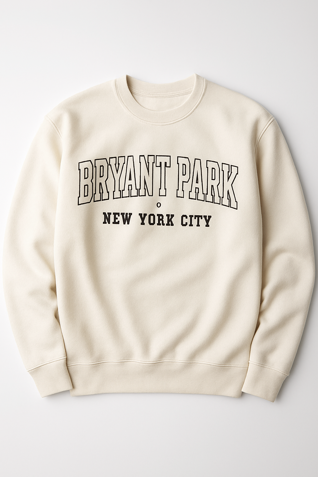 BRYANT PARK GRAPHIC SWEATSHIRT - OFF WHITE - (SS#01)