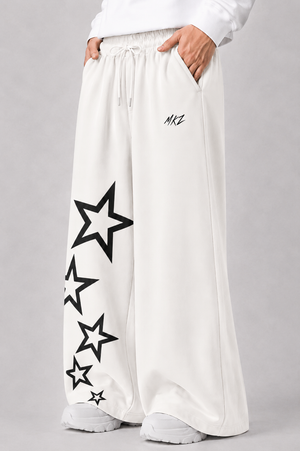 WIDE LEG TROUSER | ORBIT - CREAM | UNISEX