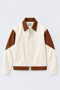 LEGACY KOREAN COLORBLOCK JACKET | BROWN | UNISEX