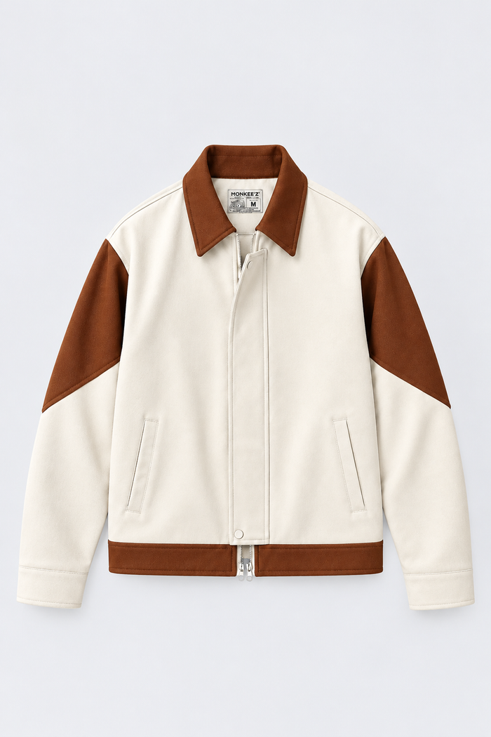 LEGACY KOREAN COLORBLOCK JACKET | BROWN | UNISEX