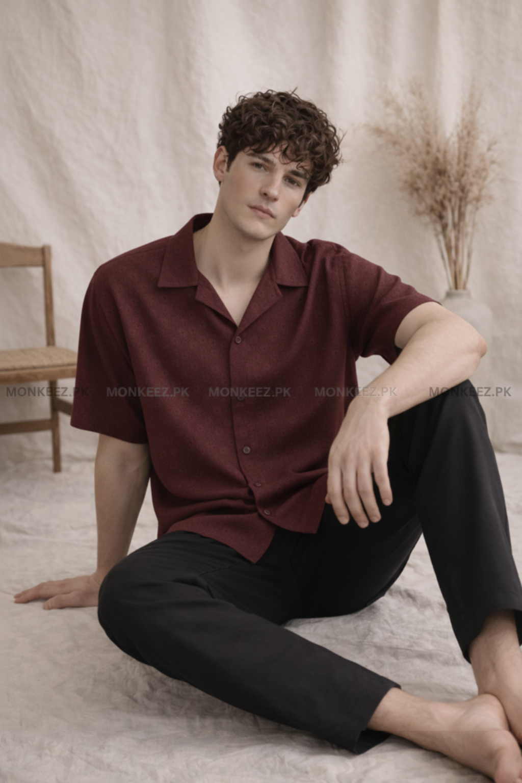 Combo Of 2 Cuban Collar Shirt - FORM 1