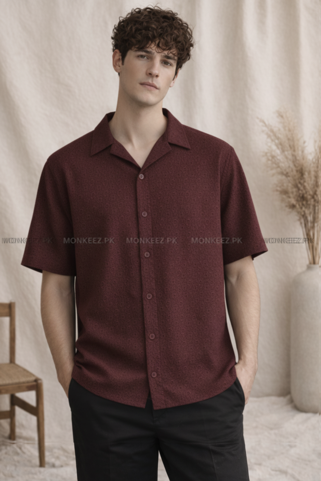 Combo Of 2 Cuban Collar Shirt - FORM 1