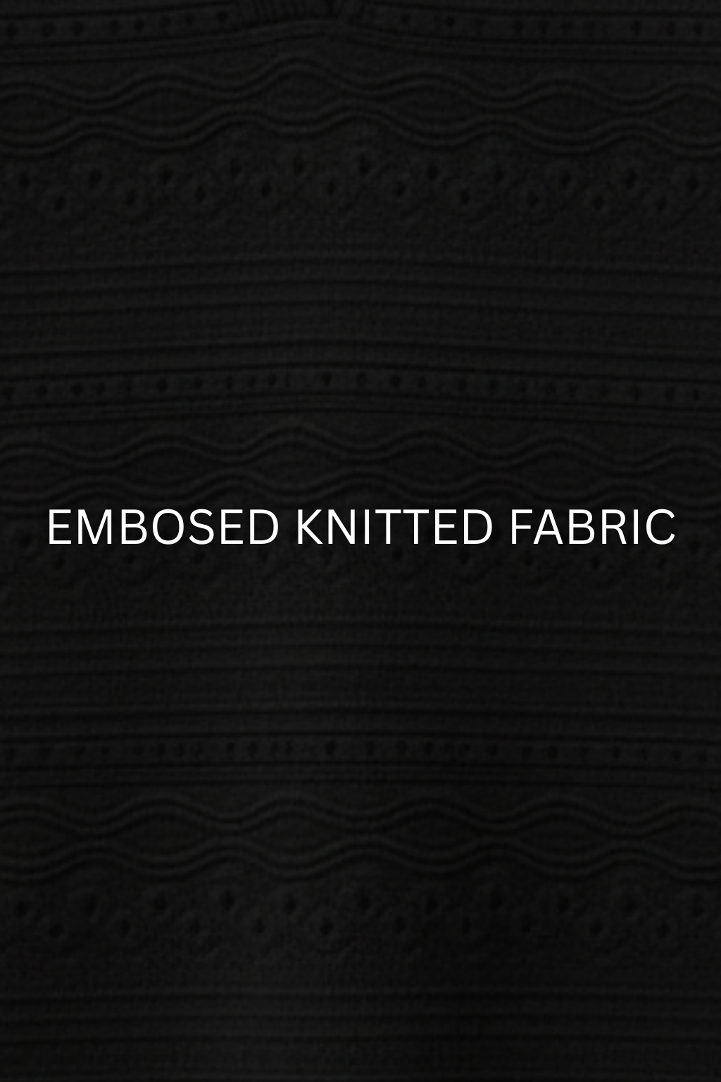 PACK OF 2 JOHNY COLLAR KNITTED EMBOSED POLO - WHITE & BLACK (JP#2)