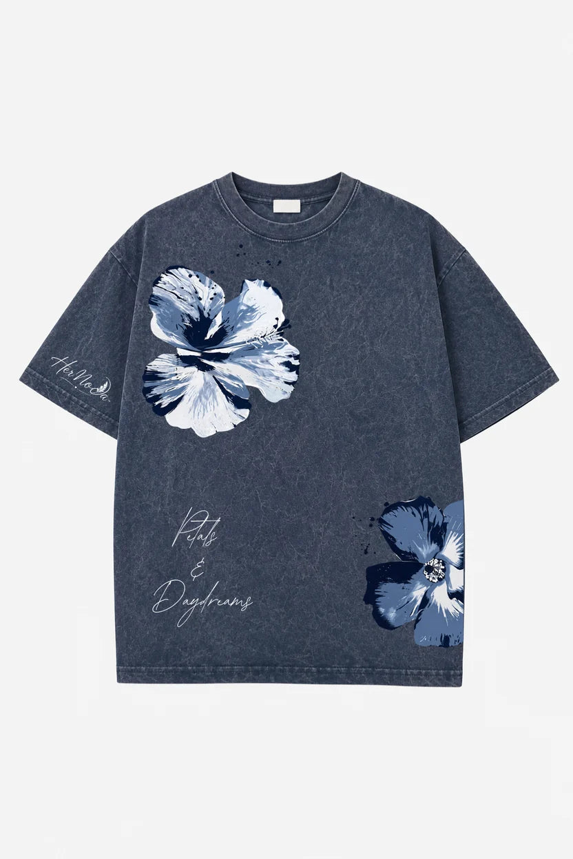 PATELS & DAYDREAMS ACID WASH TEE | HERMODA