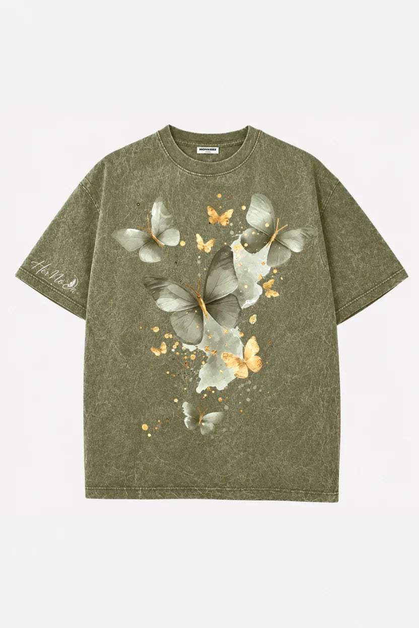 MEDOWS ACID WASH TEE  | HERMODA