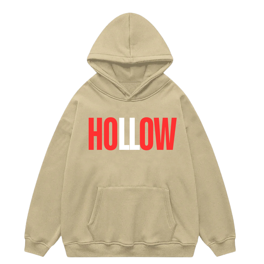 HOLLOW PULLOVER HOODIE