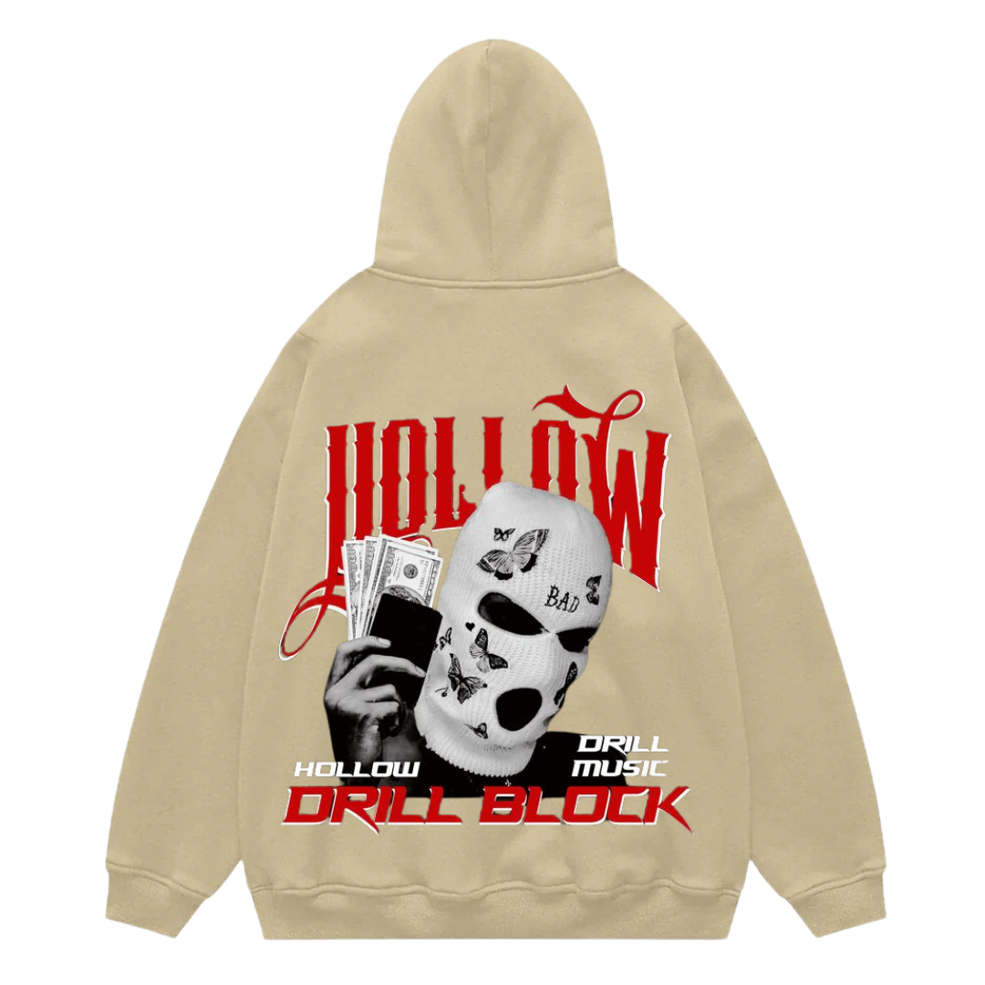 HOLLOW PULLOVER HOODIE