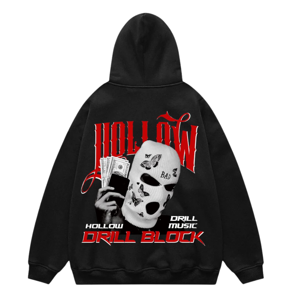 HOLLOW PULLOVER HOODIE