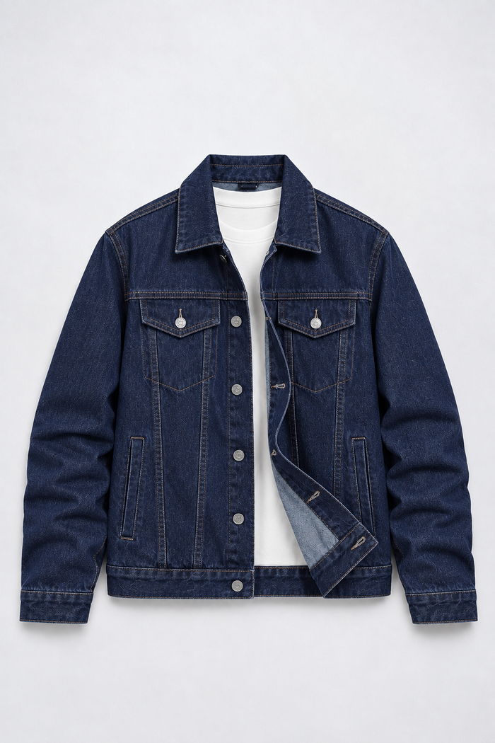 DENIM JACKET | DARK BLUE | UNISEX