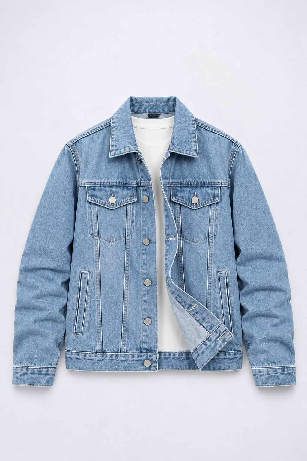 COMBO OF 2 | DENIM JACKETS | ICE & DARK BLUE | UNISEX